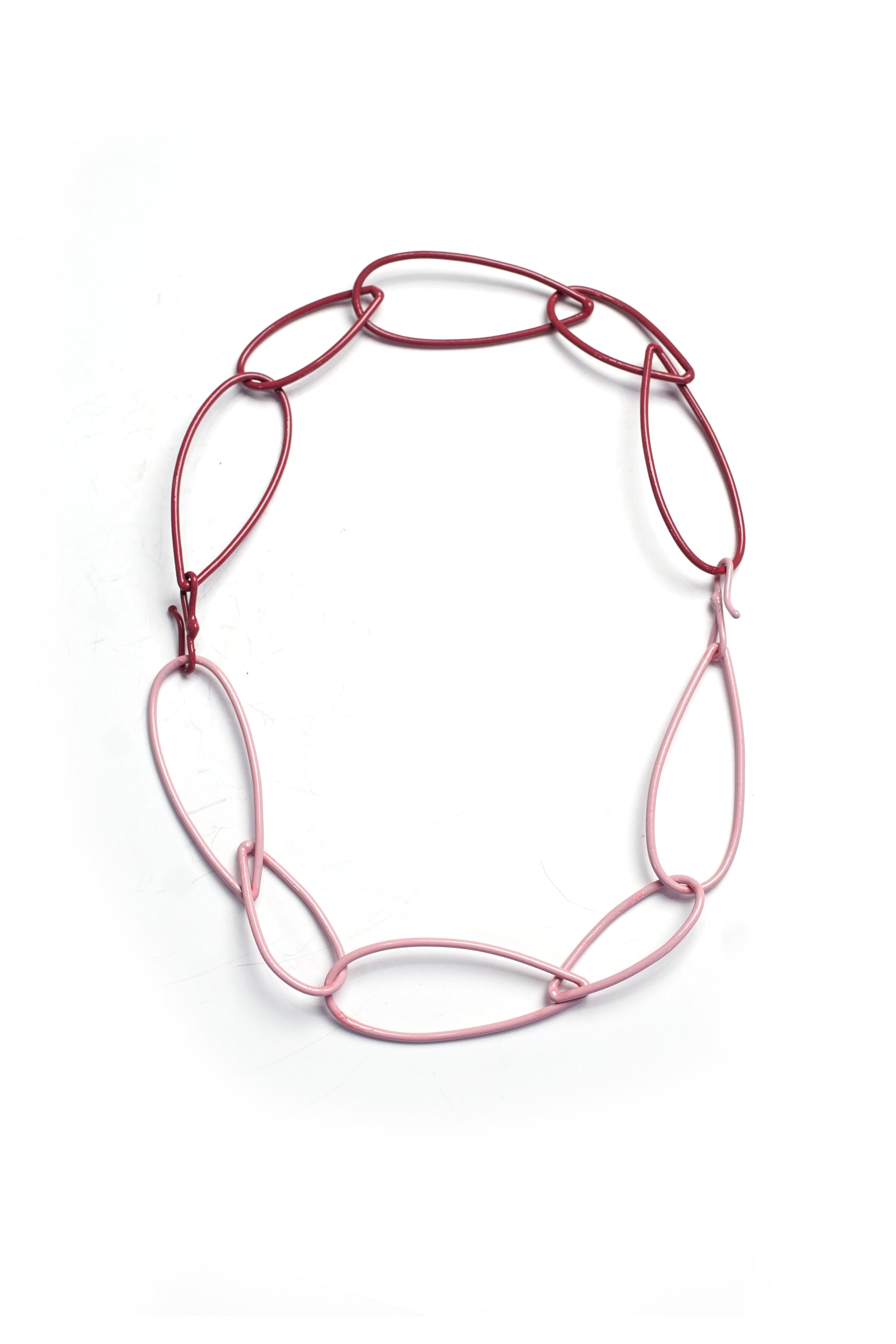 Modular Necklace in Pink and Red - sample sale