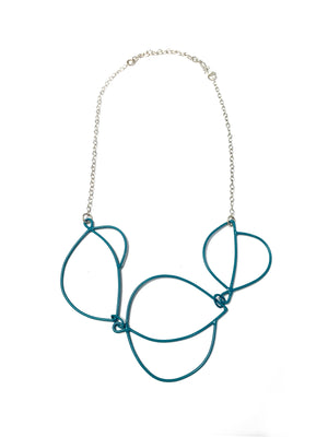 Embiller Necklace in Dark Teal