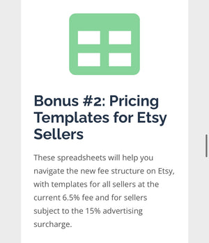 The Ultimate Pricing Template for Artists and Makers