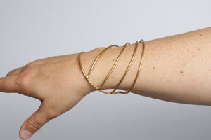 Bracelet No. 1 in brass