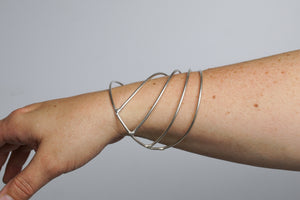 Bracelet No. 1 in silver