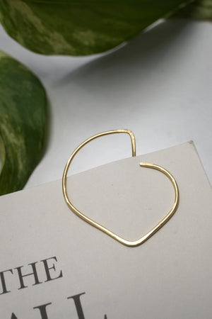 Courbe Botanical Brass Bookmark