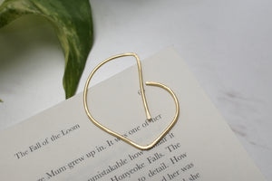 Courbe Botanical Brass Bookmark