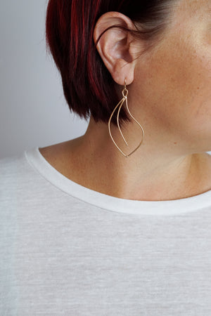 The Flourish earrings add the perfect accent to your every day style and make an excellent addition to your travel wardrobe. Dress them up or down, the possibilities are endless!