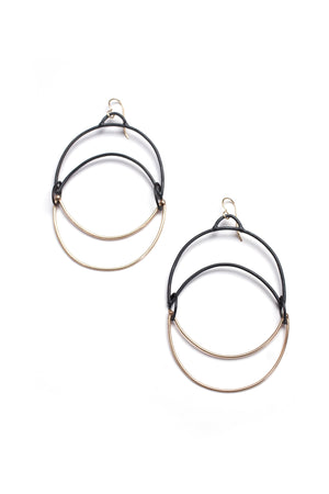 Lunula Statement Earrings