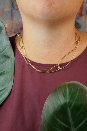 Midi Modular Necklace No. 2 in bronze - sample sale