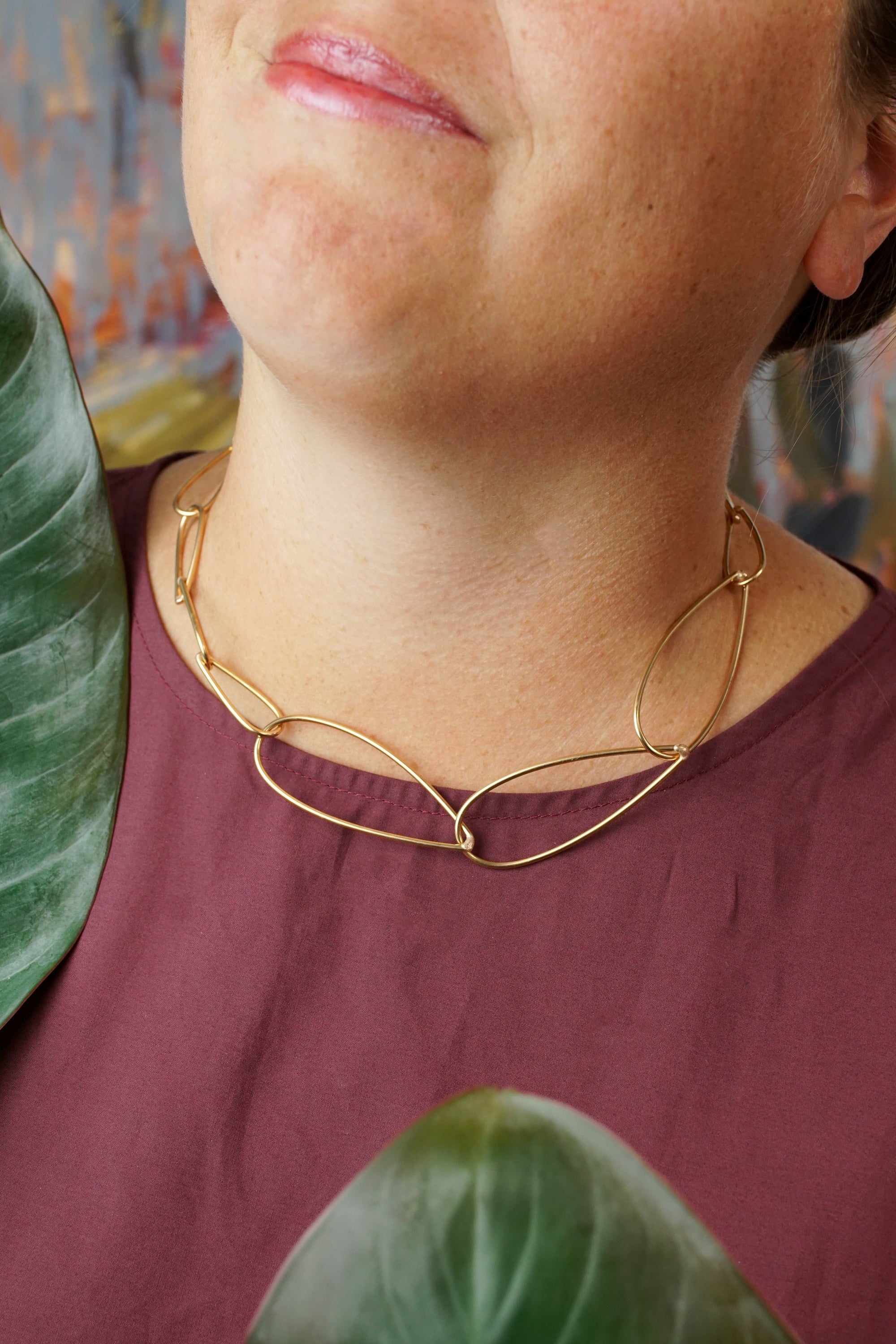 Midi Modular Necklace No. 3 in bronze - sample sale