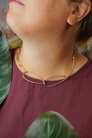 Midi Modular Necklace No. 3 in bronze - sample sale