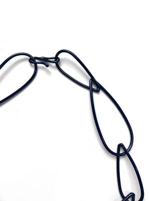 Modular Necklace No. 1 in Midnight Grey - sample sale