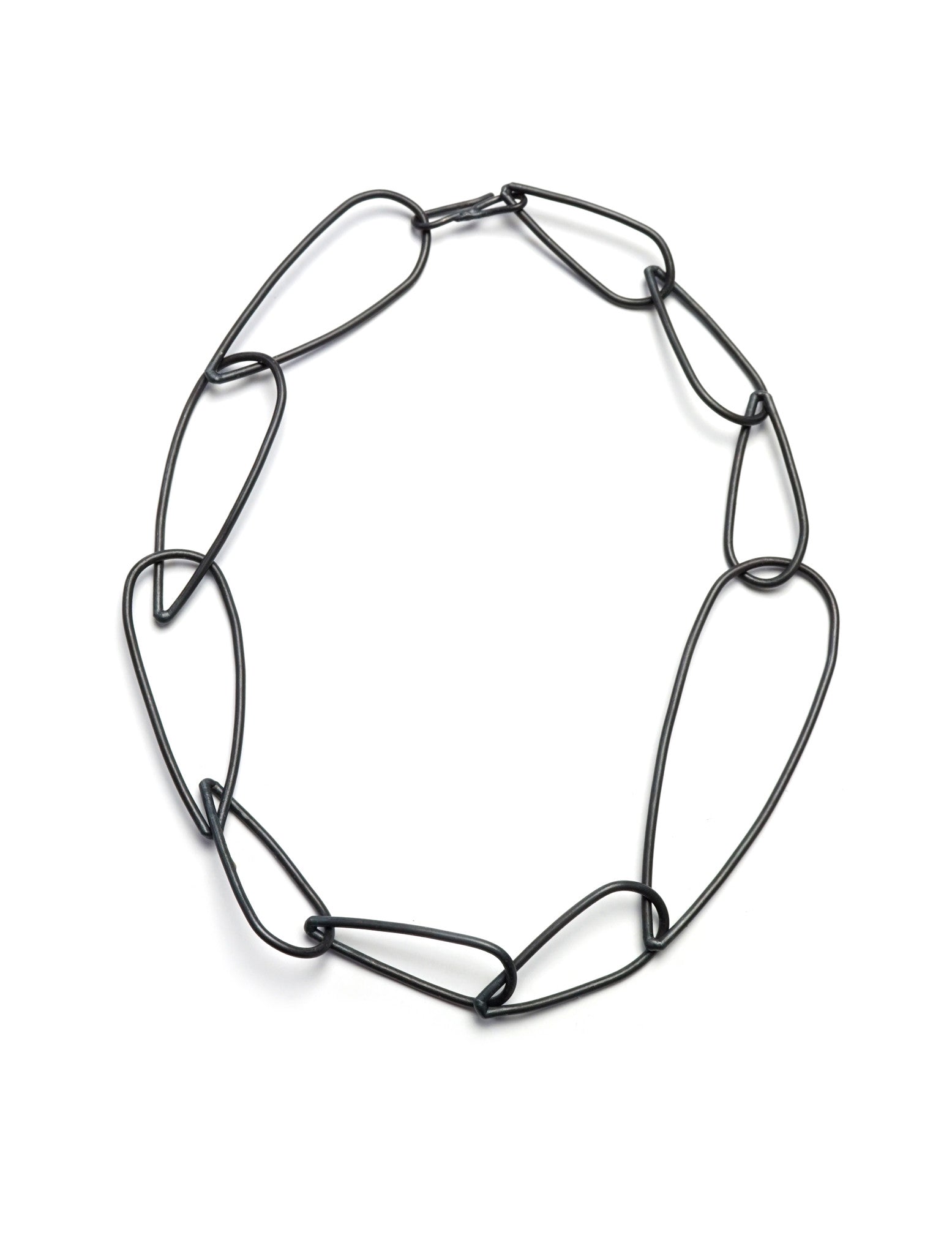 Modular Necklace No. 2 in steel - sample sale