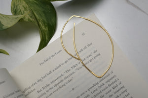 Peche Cheeky Botanical Brass Bookmark