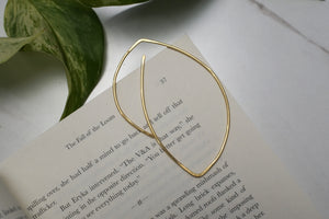 Peche Cheeky Botanical Brass Bookmark