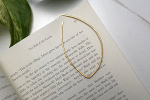 Peche Cheeky Botanical Brass Bookmark