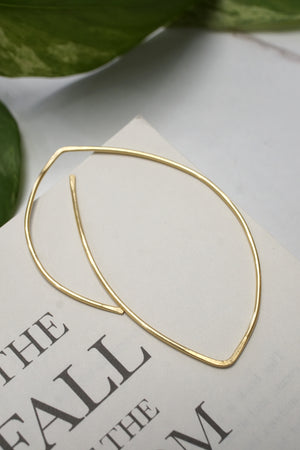 Peche Cheeky Botanical Brass Bookmark