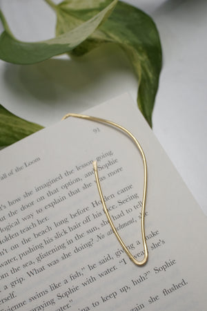 Petale Cheeky Botanical Brass Bookmark
