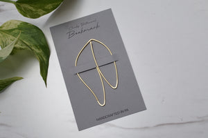 Petale Cheeky Botanical Brass Bookmark