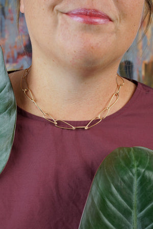 Petite Modular Necklace No. 1 in bronze - sample sale