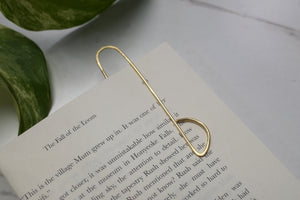 Piquer Cheeky Botanical Brass Bookmark