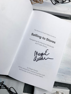 The Artists & Profit Makers Guide to Selling to Stores - Discounted Imperfect Copy