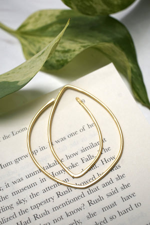 Tete Botanical Brass Bookmark