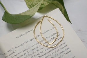 Tete Botanical Brass Bookmark