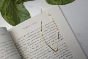 Verdant Botanical Brass Bookmark