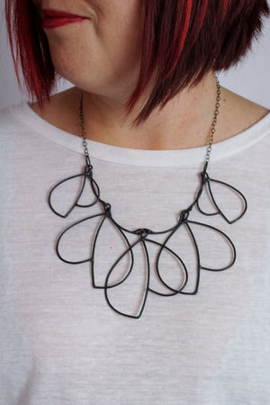 Voler Necklace in steel - sample sale