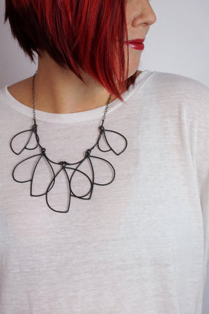 Voler Necklace in steel - sample sale