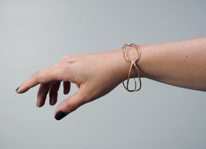 quadrant monument bracelet in bronze