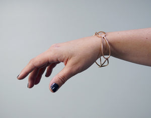 monument bracelet in bronze