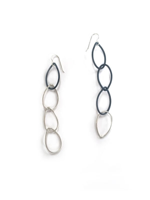 asymmetrical Audrey earrings