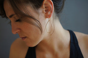 Gabrielle earrings - size medium - sample sale