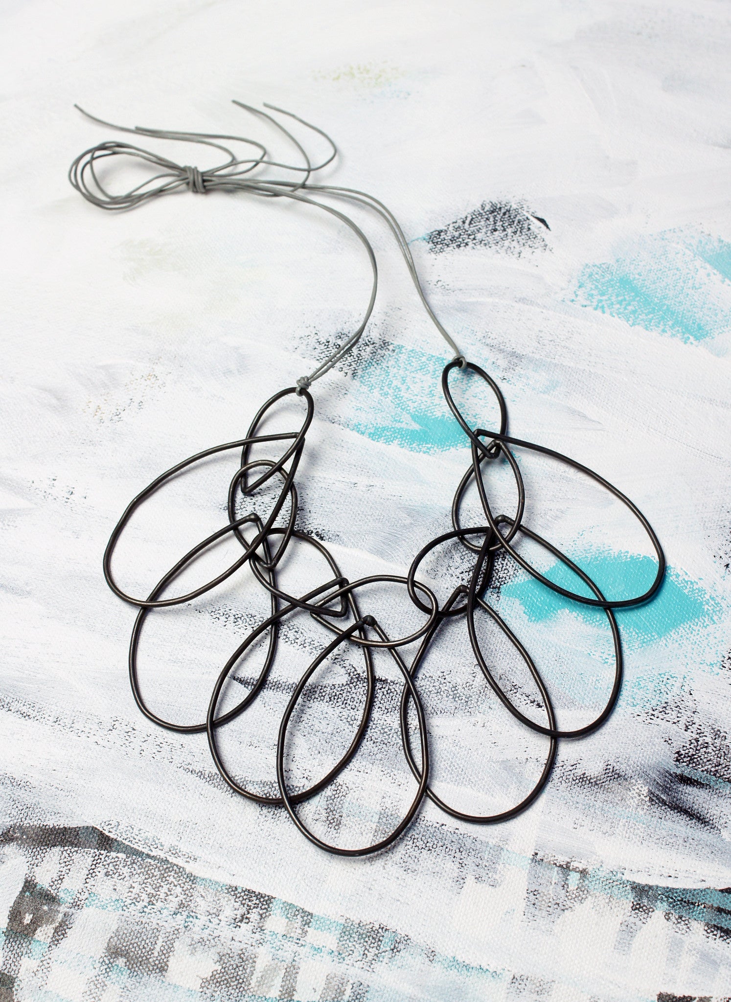 Melissa necklace in steel