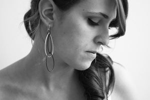reverse Kathrine earrings - sample sale