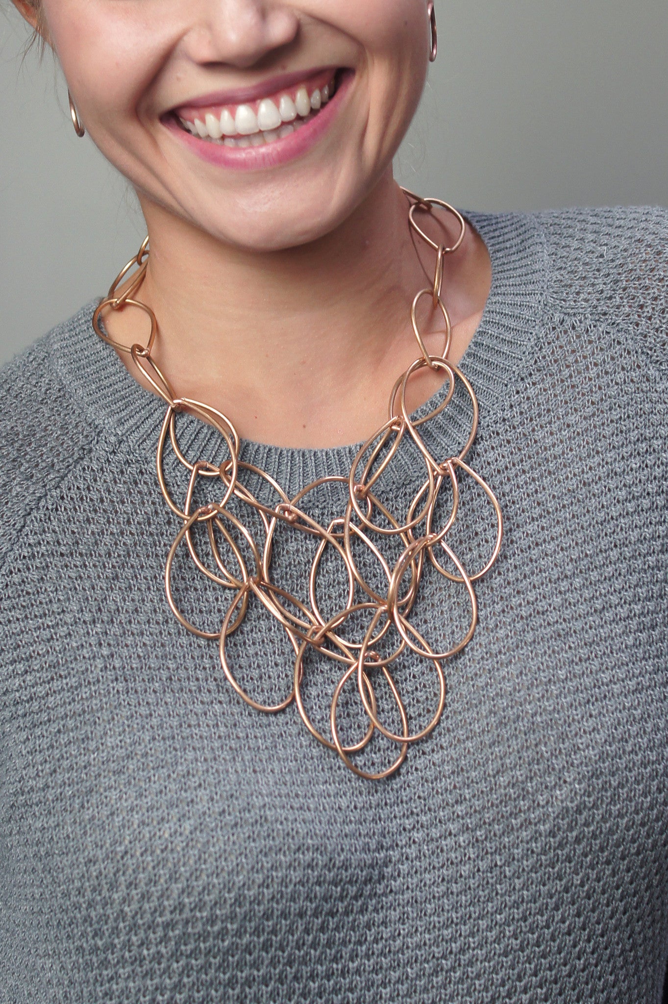 Elizabeth chain link necklace