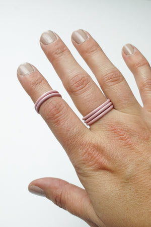 Stacking Ring in Bubble Gum