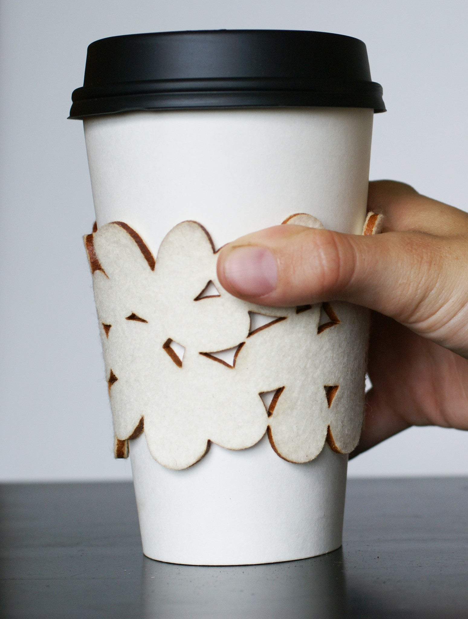 original cozy/cuff - white