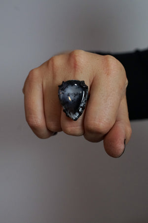 Contra Noir ring / size 8