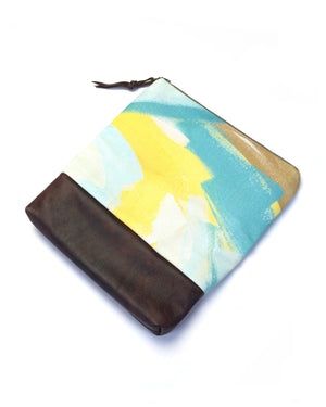 Corsica foldover clutch