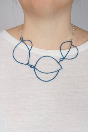 Embiller Necklace in Azure Blue