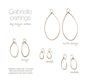 Gabrielle earrings - size medium