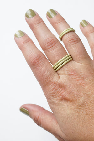 Stacking Ring in Green Sand