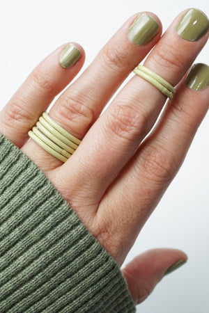 Stacking Ring in Green Sand