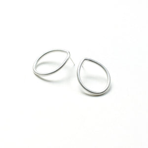 droplet post earrings - sample sale