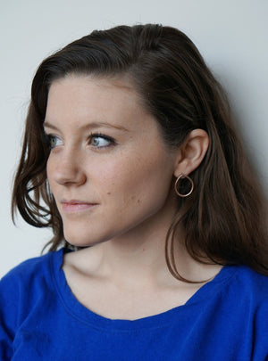 droplet post earrings - sample sale