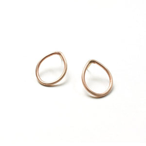 droplet post earrings - sample sale