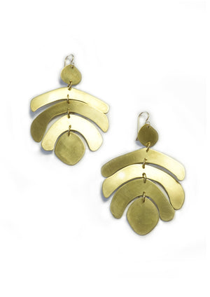 Mocal statement earrings