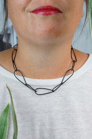 Midi Modular Necklace No. 1 in steel