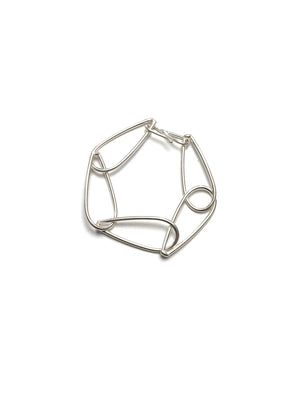 Modular bracelet in silver - sample sale