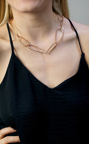 Modular Necklace No. 1 in bronze